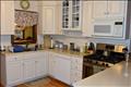 Kitchen with lots of cabinets