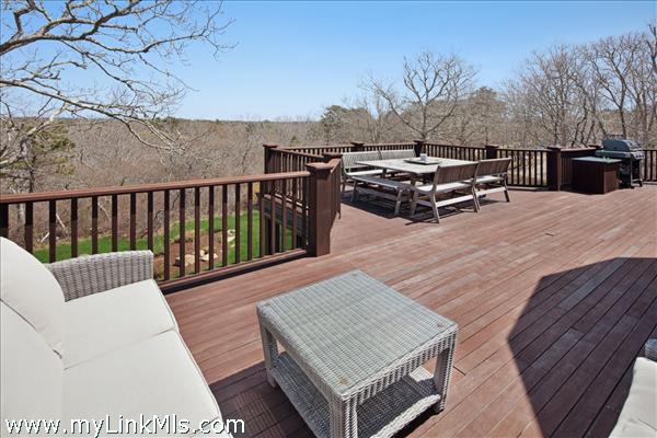 Fabulous large, open air deck with water views