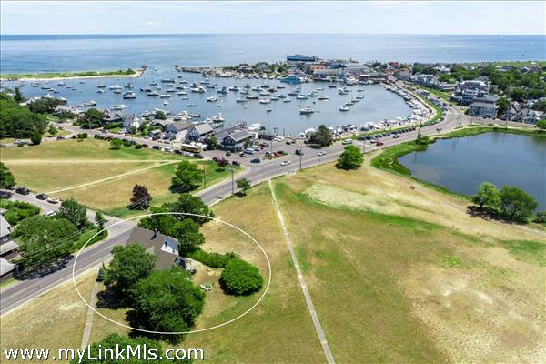 Overlooking Oak Bluffs Harbor and Sunset Lake