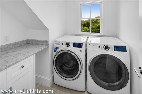 1 of two laundry areas, 2nd floor