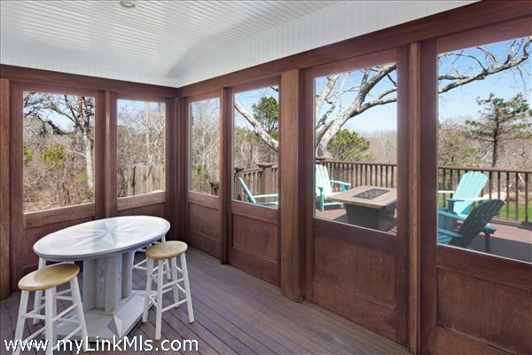 Primary home screened porch