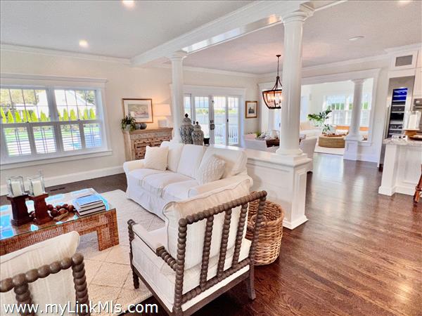 Photo is of Similar Home - Living Room to Breakfast