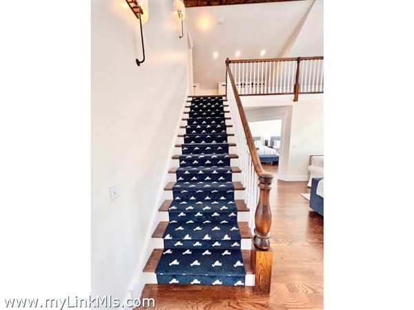 Stairs to THIRD FLOOR - Photo is of Similar Home