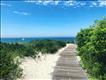 Boardwalk to Lamberts Cove beach.