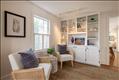 Reading nook in foyer