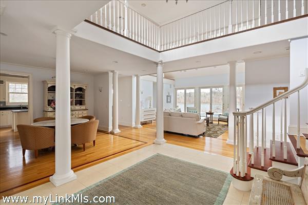 Dramatic and inviting living space