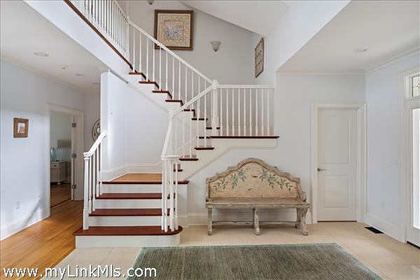Staircase to the second floor