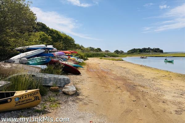 Close to the public landing...
