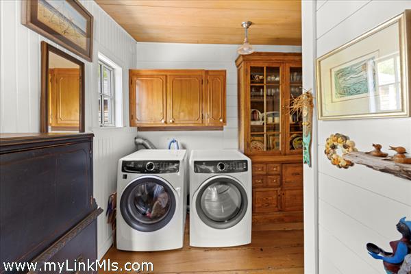 Laundry area