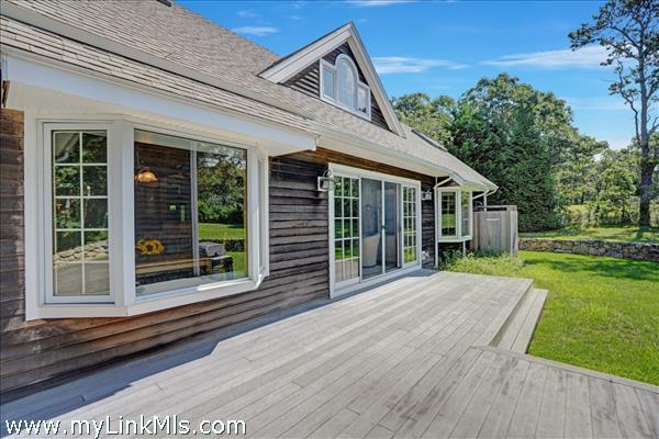 Rear deck