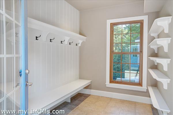 Mud Room, off the kitchen