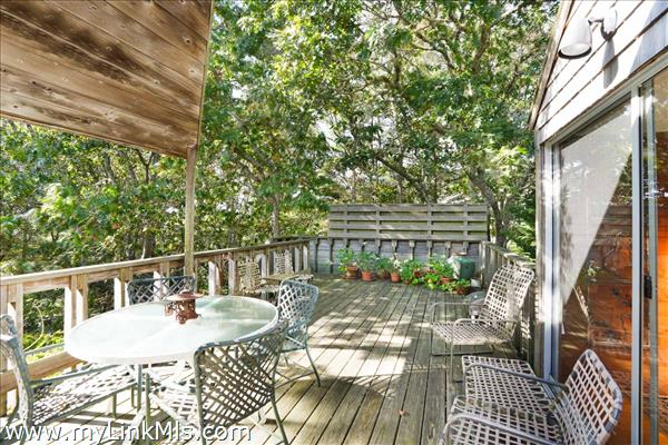 Main house deck