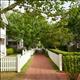 Walkway to the Captain Huxford Cottage