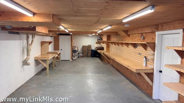 Basement with walk out door