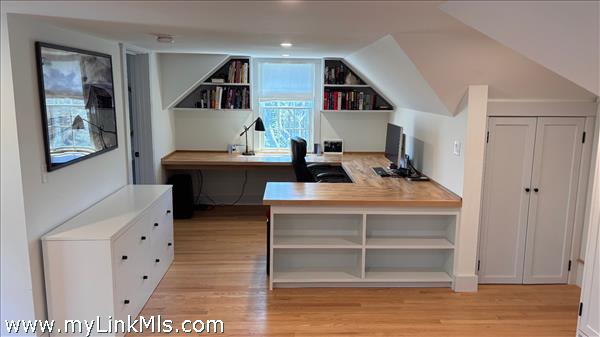 Office connected to primary bedroom