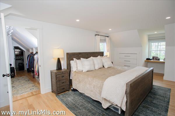 Primary bedroom to walk in closet