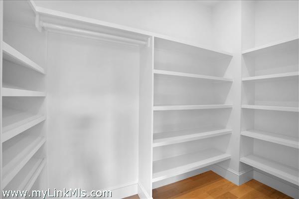 2nd floor primary walk in closet