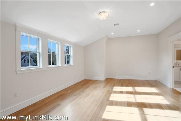 2nd floor primary bedroom with walk in closet