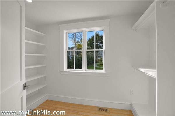 Guest House bedroom walk in closet