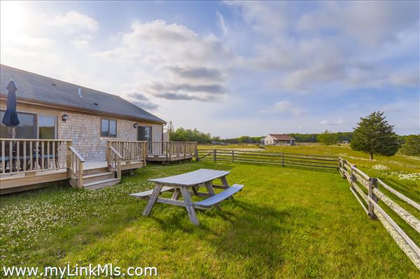 Great outside space