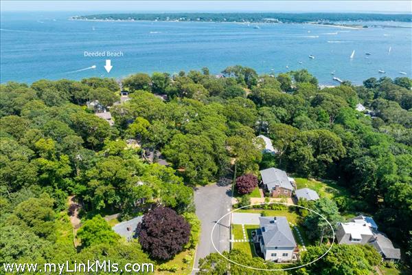 Deeded beach access on Vineyard Sound