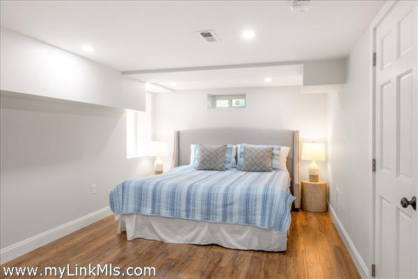 Lower level guest bedroom