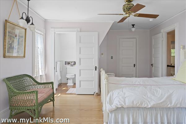 Primary bedroom with ensuite bath