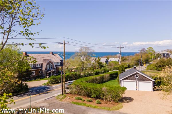 this drone view is roughly 30' off the ground so potential view from2nd or 3rd story