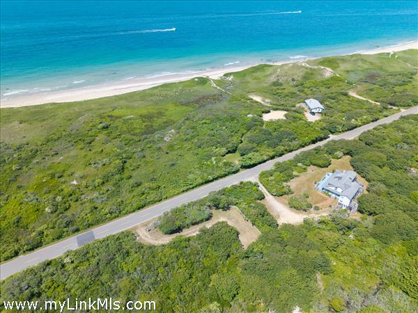 View of Beach and Parking Lot