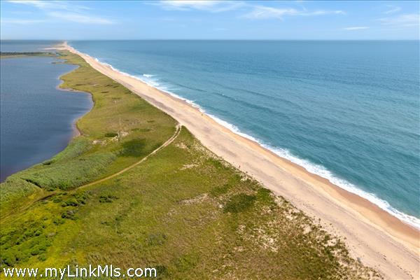 Views of Black Point Beach.