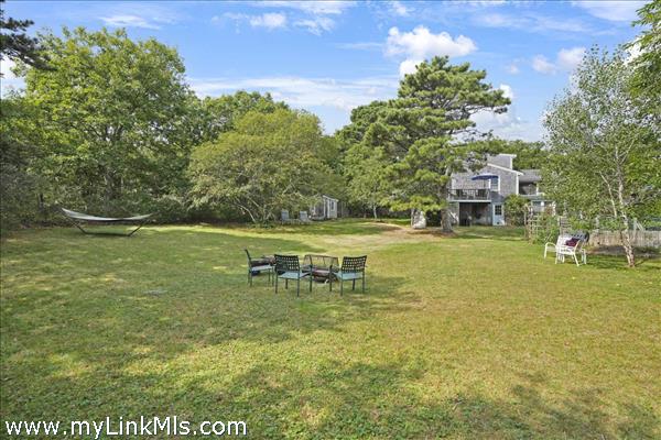 Main House back yard