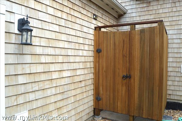 outdoor shower