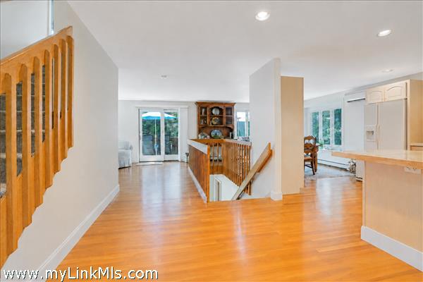 open kitchen, dining and living room