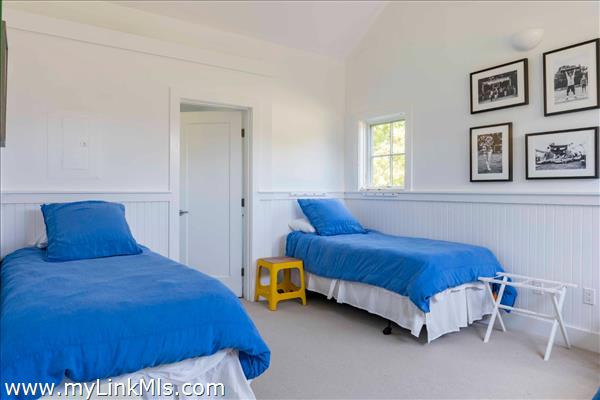 Bedroom #2 with ensuite bath in guest house