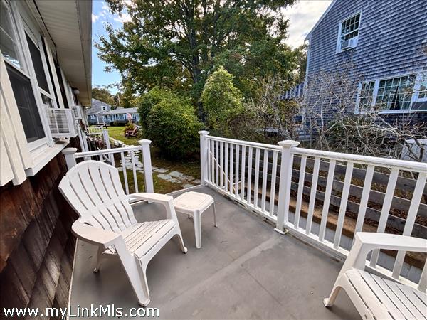 Small back Porch to Enjoy some Fresh Air