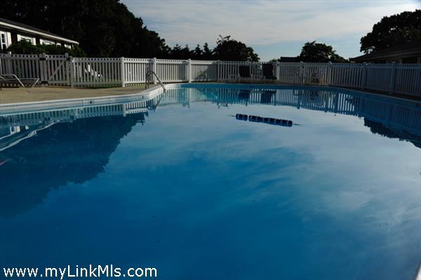 The Unit is steps from the Pool