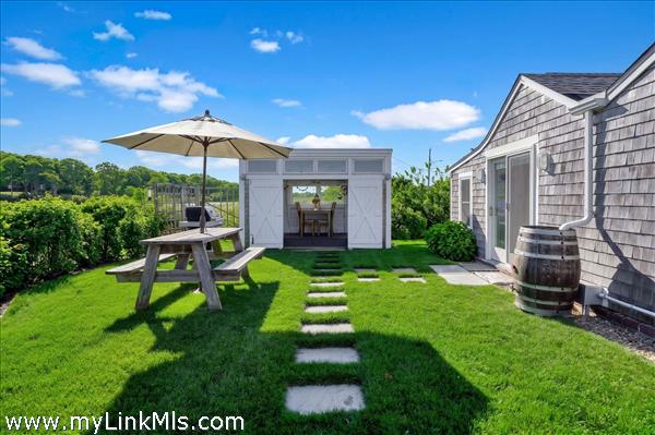 Backyard view