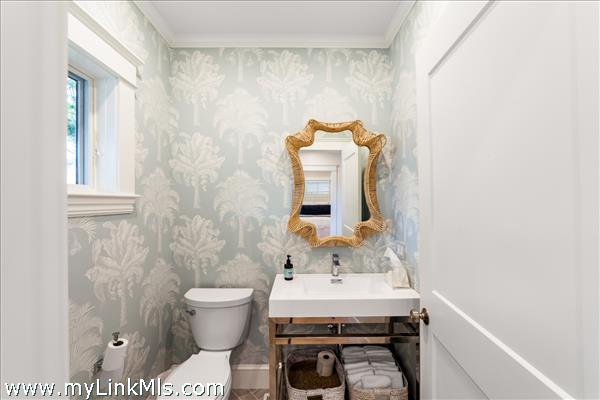 1st floor powder room