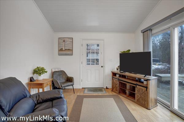Apartment Living Room, Deck