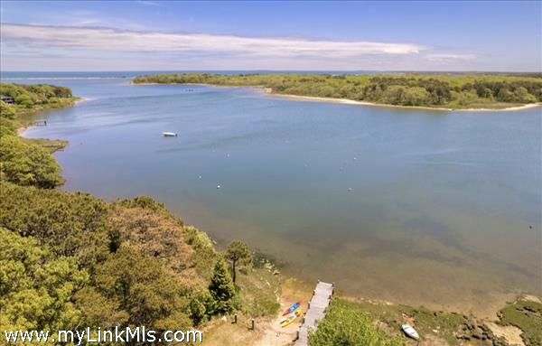 Dock to State Beach and neighboring Felix Neck Wildlife Sanctuary 194 Acres