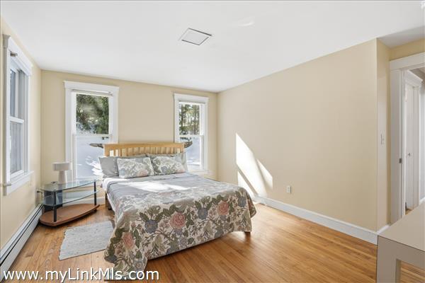 Bedroom two with large closet.