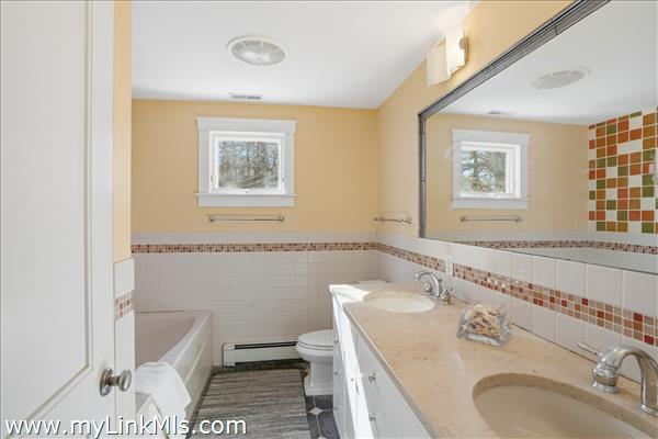 Primary full bath.