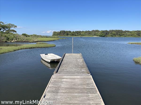 dinghy dock on Sengekontacket Pond