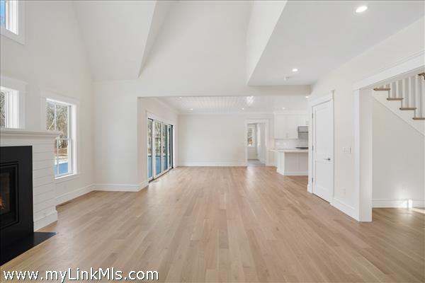 Living room looking into dining room