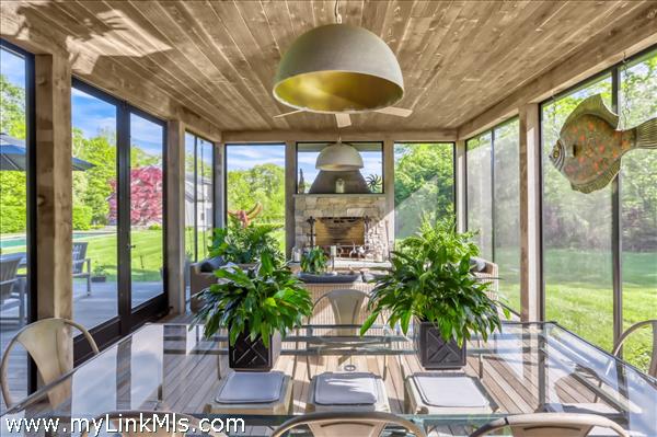 Wonderful screened porch