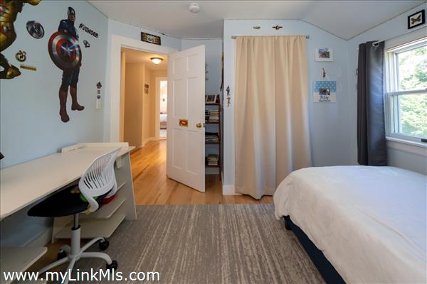 Alternate view of the second bedroom on the second floor.