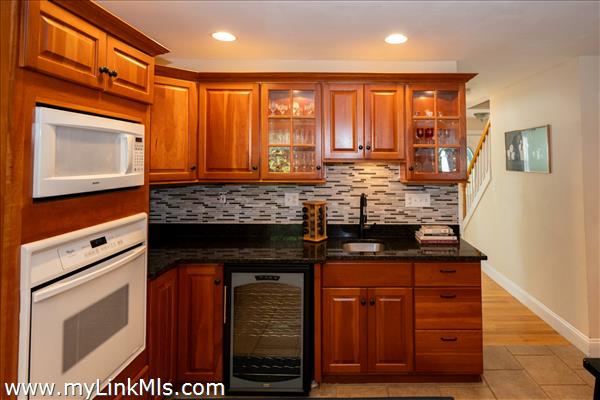 Alternate view of the kitchen area.