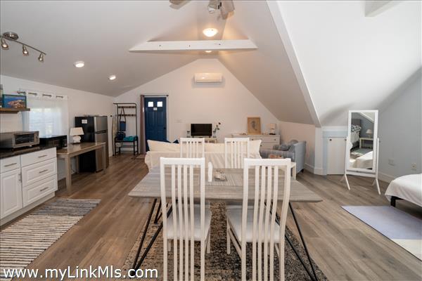 View of the bonus space above the garage.