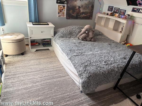 The third bedroom on the second floor.