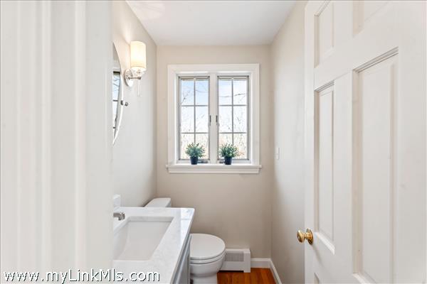 First Floor powder room renovation